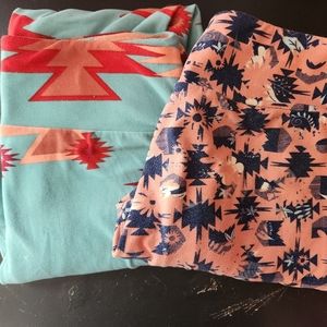 Lularoe leggings bundle,  size OS